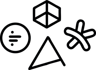 Waved 3D Service Sign on Vintage Background