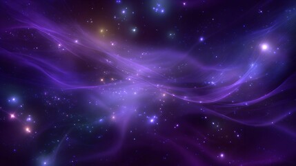 Fototapeta premium Purple abstract fractal background. Fantasy fractal texture. Abstract cosmos background for meditations. 