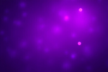 Abstract purple background with blurred glowing circles and bright highlights creating a soft and dreamy atmosphere