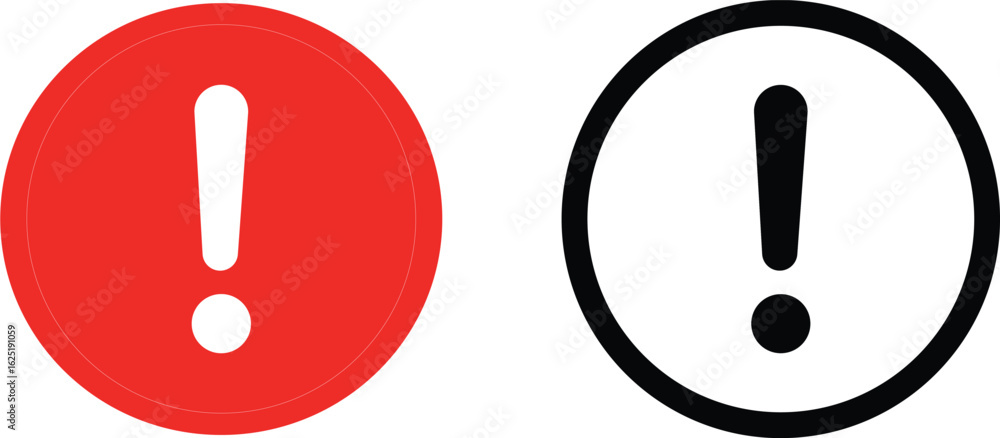 Aufkleber danger and warning icon set.warning danger triangle icon in line set isolated on transparent backgro