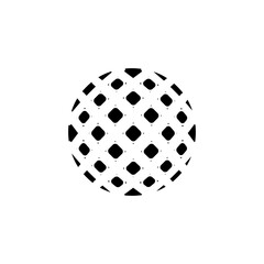 Abstract Geometric Grid Sphere Circle Pattern