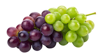 bunch grape isolated on white backgroud