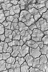 Cracked and dry soil background,Texture of the dried earth with clay and sand, close-up.
