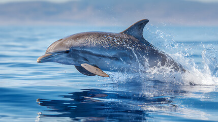 dolphin jumping out of water