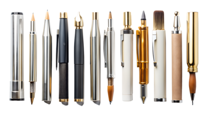 Collection of Luxury Writing Instruments Pens and Pencils