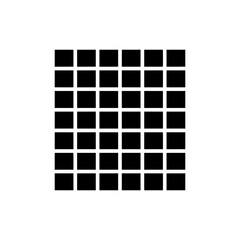  Mosaic Tile Black Filled Icon Decorative Flooring and Wall Design Element