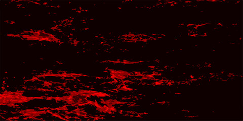 Abstract red marble and red granite tiles floor on red background. Decorative red panoramic background texture. Dirty rustic red grungy texture. Gloomy black and red colors background for design.