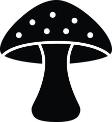 vector illustration of a mushroom