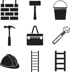 Abstract geometric pattern with a central circular motif and flowing lines silhouette