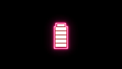 Battery indicator icon. battery full icon.