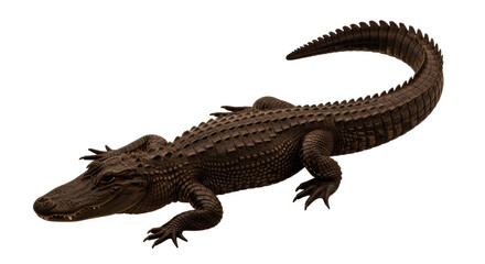Isolated Alligator