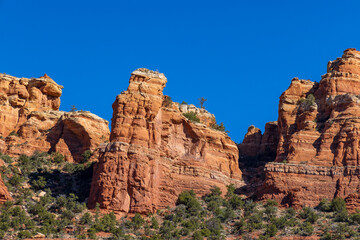 Fototapeta premium Scenic Sedona Ariozna Red Rock Landscape