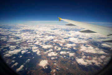 View from a plane, way back home.