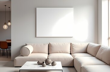 Fototapeta premium living room interior