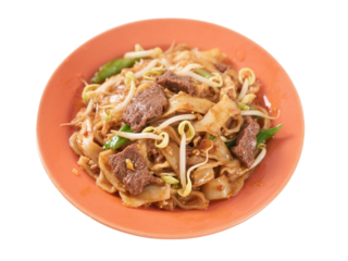 Beef Chow Fun, Stir-Fried Noodles with Beef
