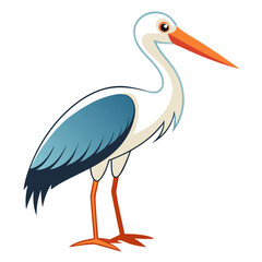 Obraz premium stork with baby