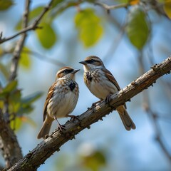 female house sparrow