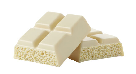 Isolated White Chocolate