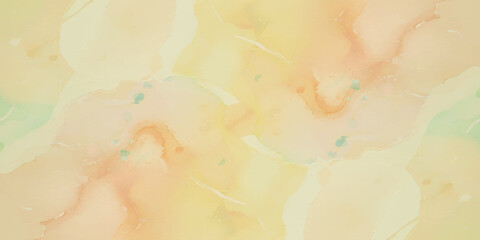 Obraz premium Abstract marble painting watercolor art background with delicate acrylic stains of mixed colors, watercolor art background that showcases soft pastel hues of various mixed colors.