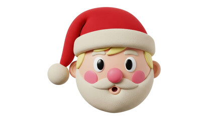 Isolated Santa Claus