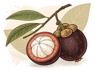 vector illustration of an apple