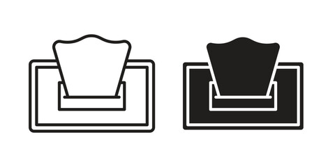 Wipes pack icon vector design element logo template