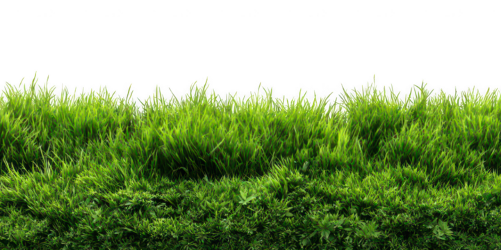 Realistic Green Grass Field PNG – Isolated on Transparent Background for Landscape Design, Nature Projects, and Outdoor Scene Creators