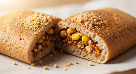 Panqueque Relleno de Maní (Apam Balik)