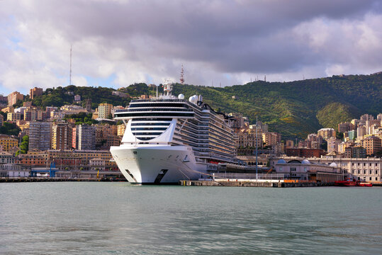 Seaview, owned and operated by msc Cruises, was built by the Italian shipyard Fincantieri in Monfalcone and delivered in June 2019 06 May 2025 Genoa Italy