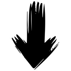 Artistic Brush Stroke Arrow PNG. Colorful Brushstroke Arrow PNG Icons. Up, Down, Left, Right, and Curved. Brush Style Arrow PNG Icons. Abstract Painted Arrows for Graphic Design