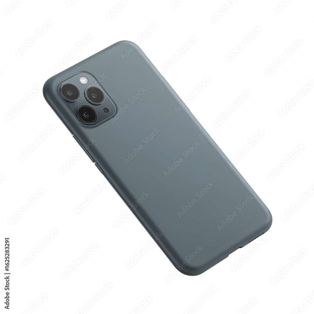Aufkleber sleek mobile device representation showcasing its modern design on isolated transparent canvas