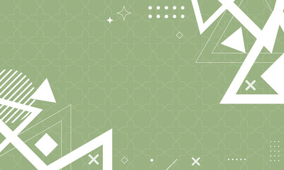 Abstract Geometric Vector Background with Modern Colorful Shapes