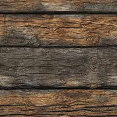 Detailed seamless texture of old wooden planks suitable for medieval taverns or pirate ships