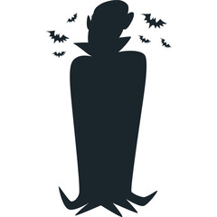 silhouette of a girl