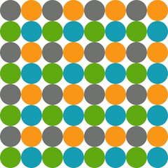 seamless pattern with circles