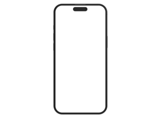 スマートフォンiPhone16の3Dイラストレーション