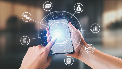 Currency exchange and fintech innovation in global money transfer, digital currency conversion,...