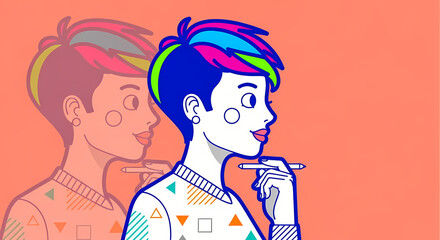 Charming Wise Owl in a Magical Library Surrounded by Floating Books of Knowledge