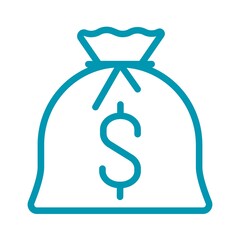bag with dollar sign