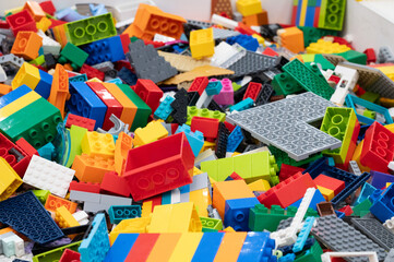 plastic building block toys © Despina Liopiari