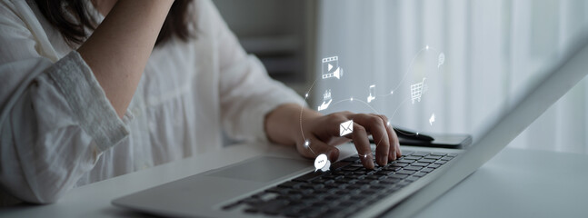 Omnichannel marketing journey showing interaction across media, email, messaging, mobile, ecommerce, and search to enhance customer experience and engagement Latch