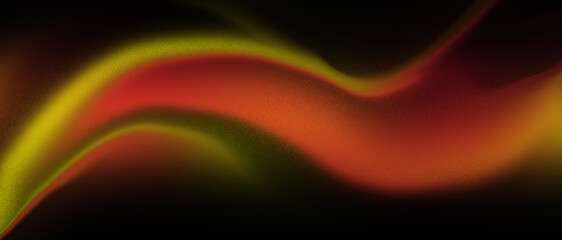 Obraz premium Abstract vibrant background with flowing golden and red hues for modern designs and presentations