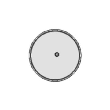 Zementschacht mit Deckel Durchmesser 60 cm oben, Cement shaft with lid diameter 60cm