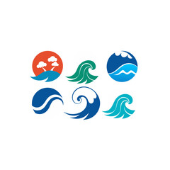  different wave design set 