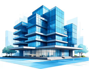 roman colosseum building illustration, transparent background 