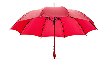 Obraz premium red umbrella isolated