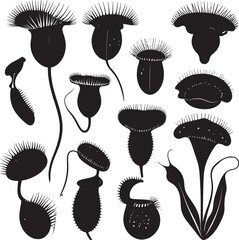 Abstract geometric shapes with vibrant color accents and a distinctive silhouette element