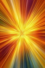 Obraz premium Colorful Radiant Burst Design