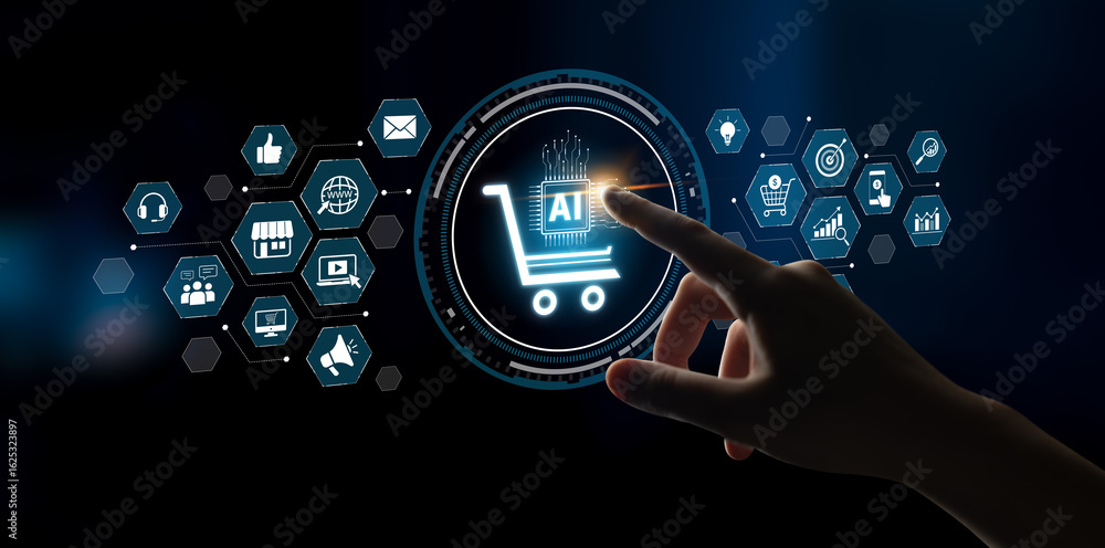 Poster ai transforms ecommerce by enabling smart product recommendations, ai automated shopping decisions, 