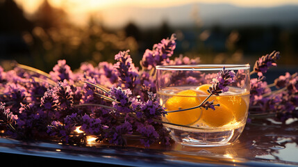 still life with flowers HD 8K wallpaper Stock Photographic Image